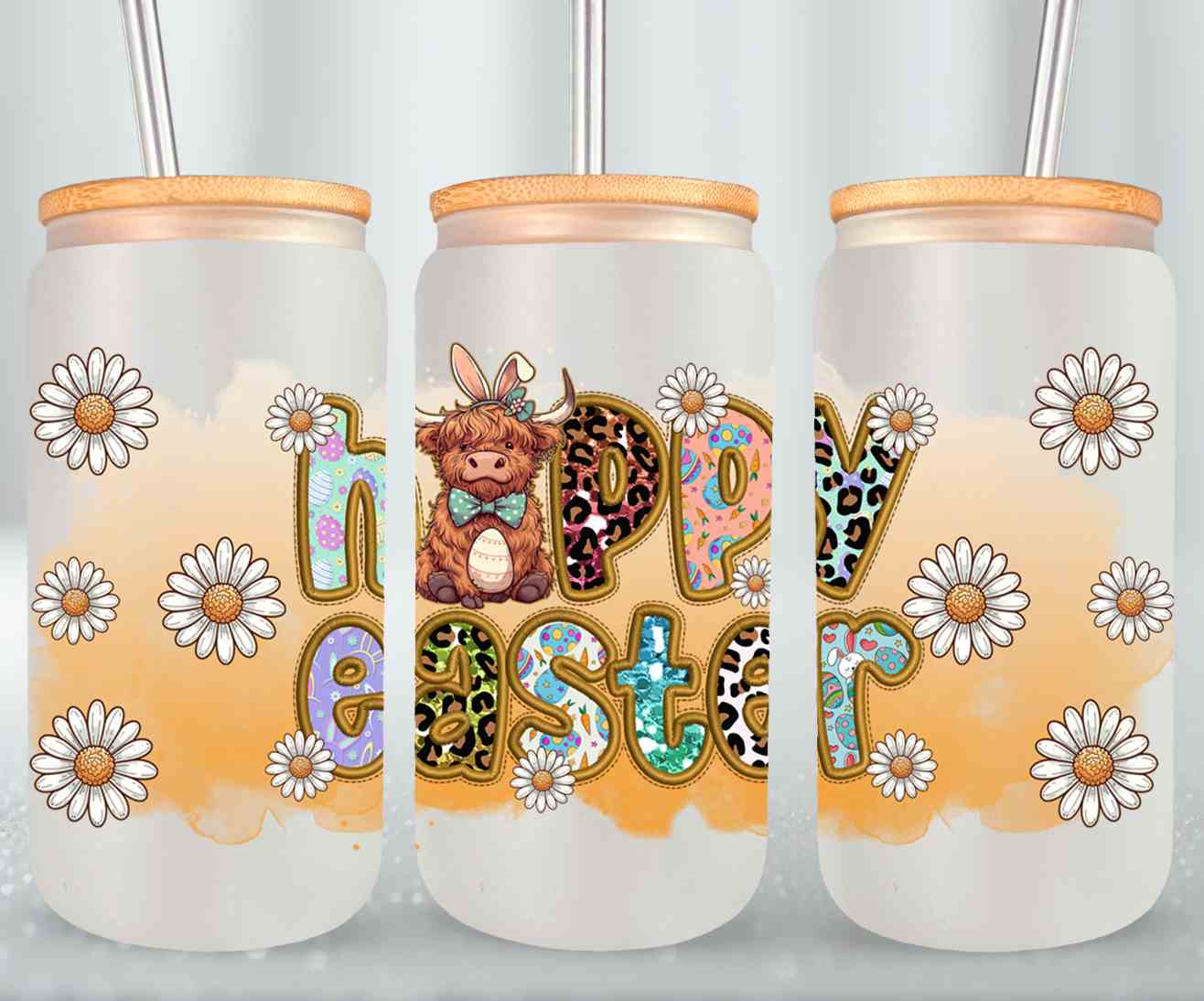 Highland Cow Easter-10398
